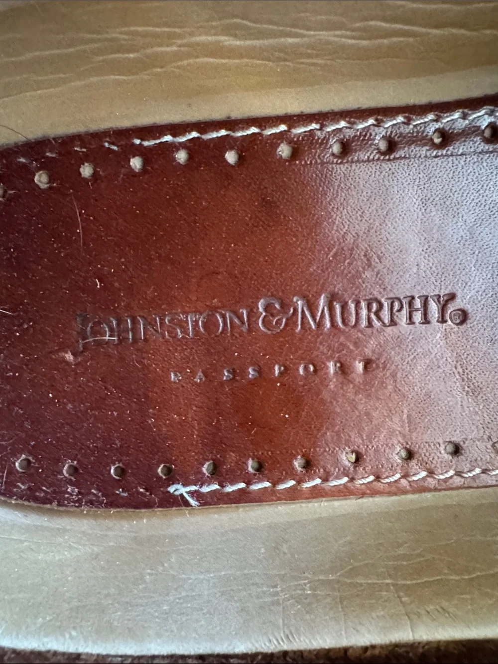 Johnston & Murphy Brown Leather Tassel Loafers